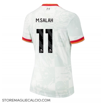 Liverpool Mohamed Salah #11 Maglia Gara Terza Repliche 2024-25 Donna Maniche Corte